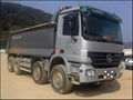  used dump truck,man,mercedes benz dump truck