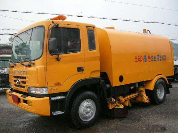 used road sweeper truck 2