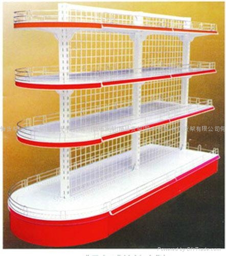 豪華版超市鐵制烤漆貨架 4