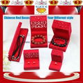 Chinese Red Style Jewellery box 1