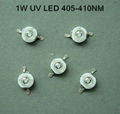 1W UVLED 405-410NM 1 Watt Ultraviolet Light