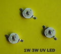 1w 3w 5w 紫燈紫光410-420nm 1Watt 3Watt 5Watt