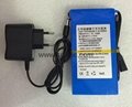 ABENIC Polymer Rechargeable 8000mAh li-ion Battery Large Capacity DC12V DC12800 3