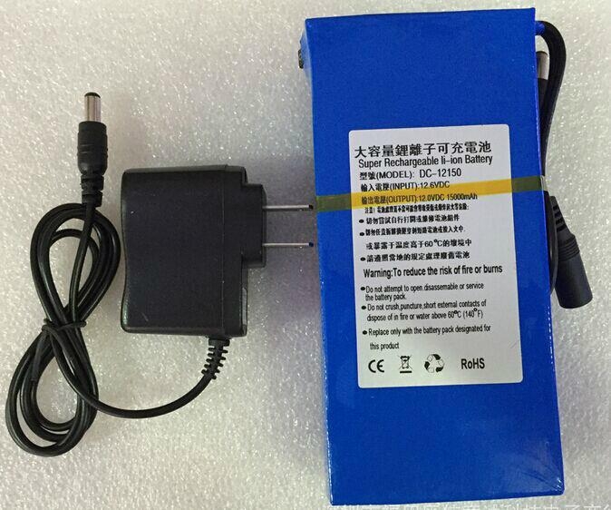 ABENIC DC12V 15000mAh Super Rechargeable Protable Li-ion Lithium Battery DC12150 2