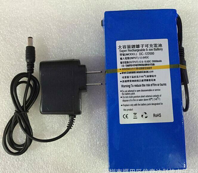 ABENIC Super Polymer Rechargeable 20000mAh Lithium-ion Battery DC 12V ,DC122000 