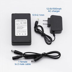 大容量聚合物可充电锂电池 12V 6800mAh 移动电源后备电源DC 12680