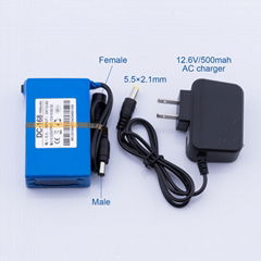 Super Polymer Rechargeable 1800mAh li-ion Battery Large Capacity DC168