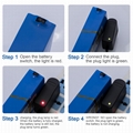  Super Polymer Rechargeable 3000mAh li-ion Battery Large Capacity DC12V 3