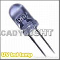 UV led light,5mm/dip,ultraviolet light