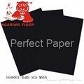 Wood pulp China 3.5mm 4mm  black paper/black cardboard paper/black paperboard 
