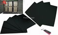 Wood pulp 300gsm 350gsm 400gsm black paper/black cardboard paper 