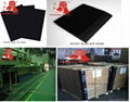 Laminated 1mm/1.5mm black paper board/black paperboard for making photo album