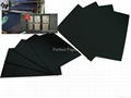 Laminated 1mm/1.5mm black paper board/black paperboard for making photo album