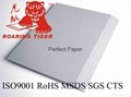 Laminated or solid 0.5mm/1mm/1.5mm/2mm/2.5mm Grey chipboard/Gray chipboard