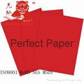 China Embossed color kraft paper/colour paper board/blue paperboard/red color 