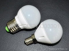 Plastic bulb four watt bulbs plastic ball