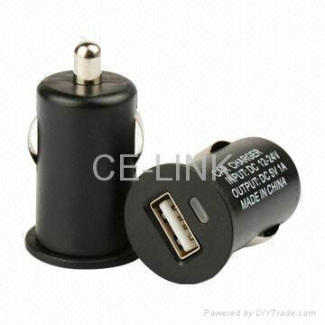 Car charger with 5V/2.1A output, for mobile phones and digital cameras 4