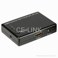 Mini HDMI Amplifier Switcher, Supports Full 3D and 4k*2k