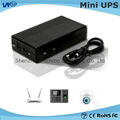 Portable power supply 12V lithium battery home ADSL router power online dc mini  2