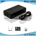 Portable power supply 12V lithium battery home ADSL router power online dc mini  1