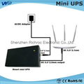 Portable power supply 12V lithium battery home ADSL router power online dc mini  2