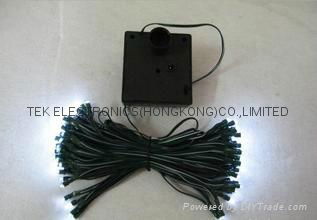 solar  LED fairy string lights 100LED 17m/Solar LED string