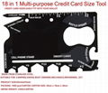 creidt card tool card/credit card knife card/bottle opener/can opener 1