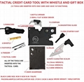 credit card tool card/multitool card/multifunction bottle opener/can opener 1