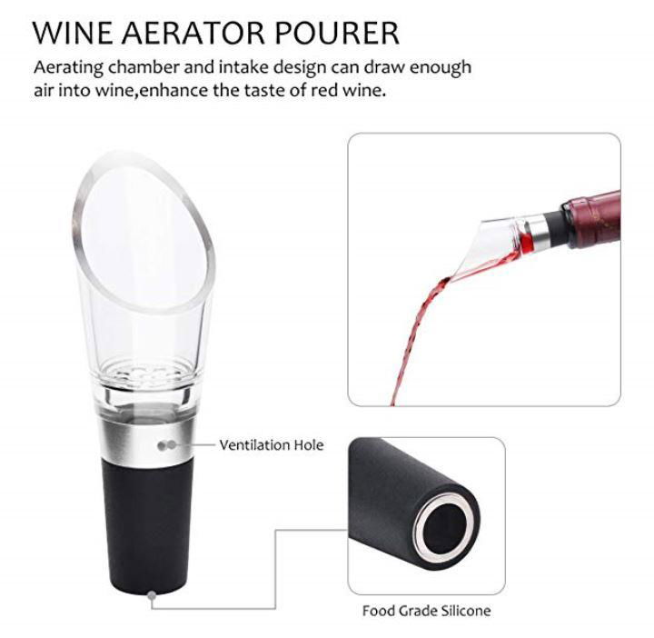 air pressure bottle opener set/red wine bottle opener kit 2