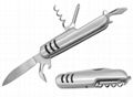 Stainless Steel Multi-function Tool 5-in-1 Pocket Knife/multifunction knife