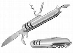 Stainless Steel Multi-function Tool 5-in-1 Pocket Knife/multifunction knife