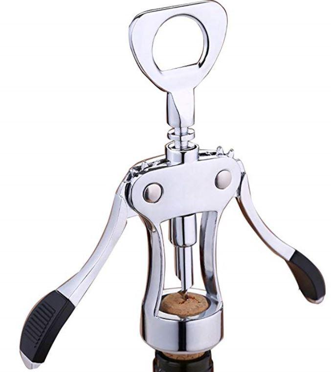 red wine bottle opener corkscrew heavy duty