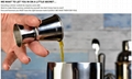 COCKTAIL SHAKER SET/WINE BAR TOOL SET 3