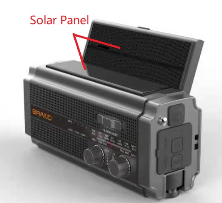 Solar dynamo radio/hand crank radio/emergency radio/FM AM Radio/FM AM 2