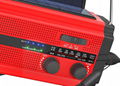 Solar dynamo radio/hand crank radio/emergency radio/FM AM Radio/FM AM 4