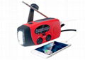 Flashlight Solar dynamo radio/FM AM Radio/NOAA Radio/Weather Radio/FM AM 2