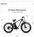 Electric Bike  YY26 mountains Electric Mountain Bike/Electric Bicycle 750W