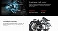 ebike XWXL09 750W Fat Tire Folding Electric Bike/Electric Bicycle 750W Motor 4