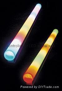 LED digital full color hurdle tube