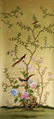 Chinoiserie Hand painted Silk Wallpaper