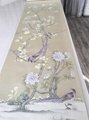 Chinoiserie hand painted silk wallpaper
