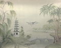 hand painted silk wallpaper, hand painted artworks 2