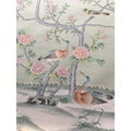 Chinoiserie Hand painted Silk Wallpaper