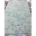 Chinoiserie Hand painted Silk Wallpaper