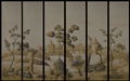 Panoramic mural handpainted wallpaper on scenic paper, panoramic murals