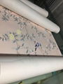 Chinoiserie panels, Hand painted Chinoiserie wallpaper, wallpaper mural 3ftx8ft