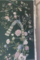 Peacock wallpaper, Hand painted Chinoiserie wallpaper, wallpaper mural 3ftx7ft