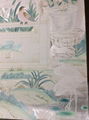 Chinoiserie handpainted wallpaper, Chinoiserie wallpaper 45" x 77" 2