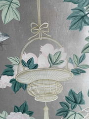 Chinoiserie handpainted wallpaper, Chinoiserie wallpaper 45