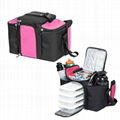 Insulated fitness cooler lunch bag